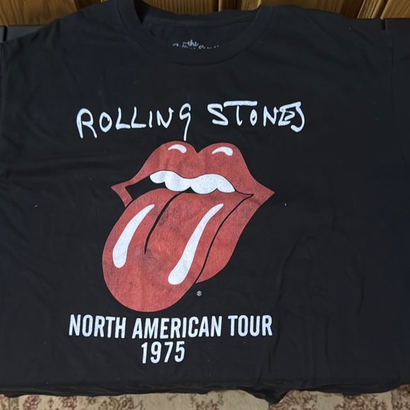the Rolling Stones Other - Rolling Stones Black Tour T-Shirt